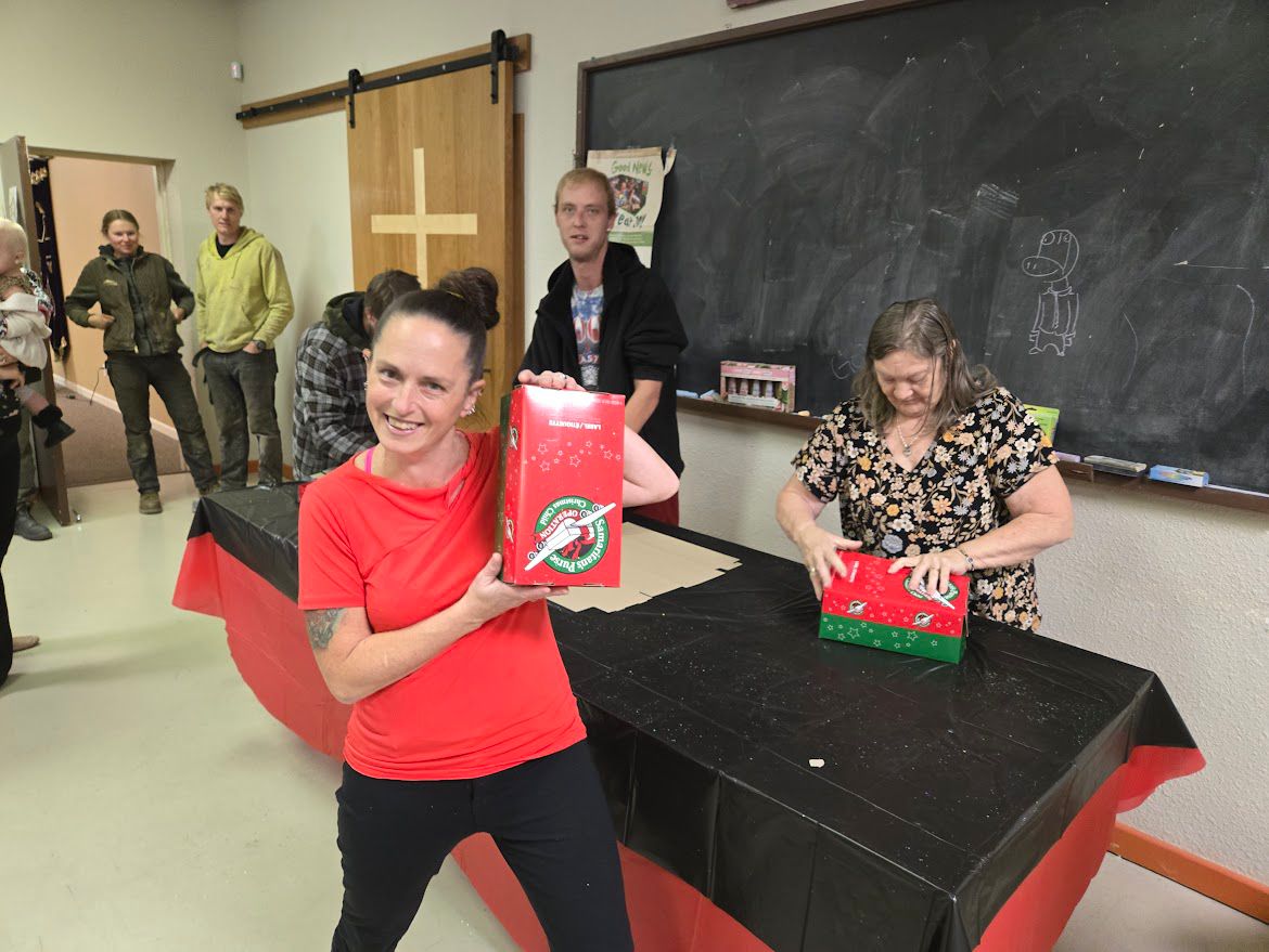 Operation Christmas Child shoeboxes