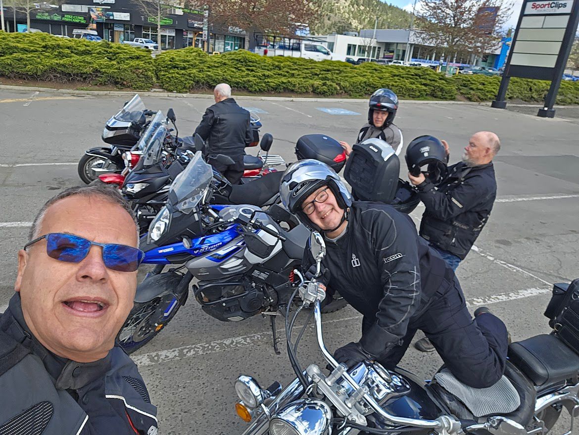 Motorcycle fellowship ride